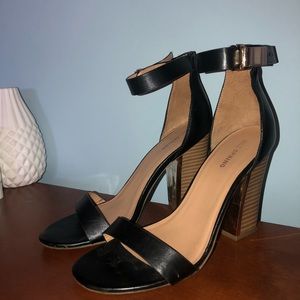 High heel open toe shoes 🌸💞